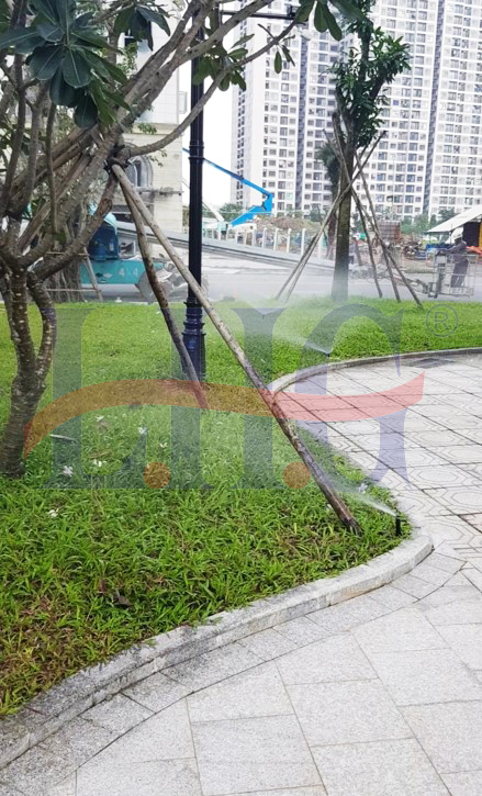 Dự án thi công hệ thống tưới tự động khu Vinhome Grand Park Quận 9